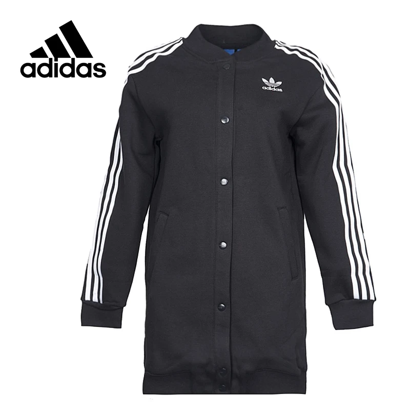 

Original New Arrival Official Adidas Women's Jacket O-Neck Long Sportswear