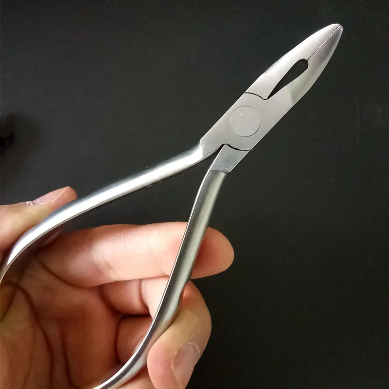 Weingart Plier 1 шт. Стоматологическая Ортодонтическая полоса удаления, кронштейн Скоба плоскогубцы для удаления, Weingart проволока назад инструмент щипцы инструмент - Цвет: Weingart Plier