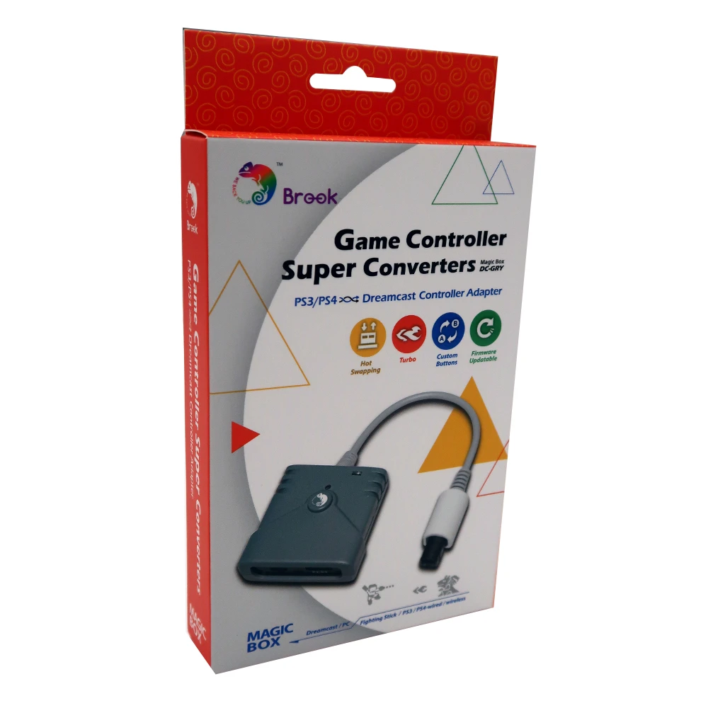 

Brook Game Controller for PS3 for PS4 for PC to for SEGA Dreamcast console DC Super Converter Controller Adapter With Vibration
