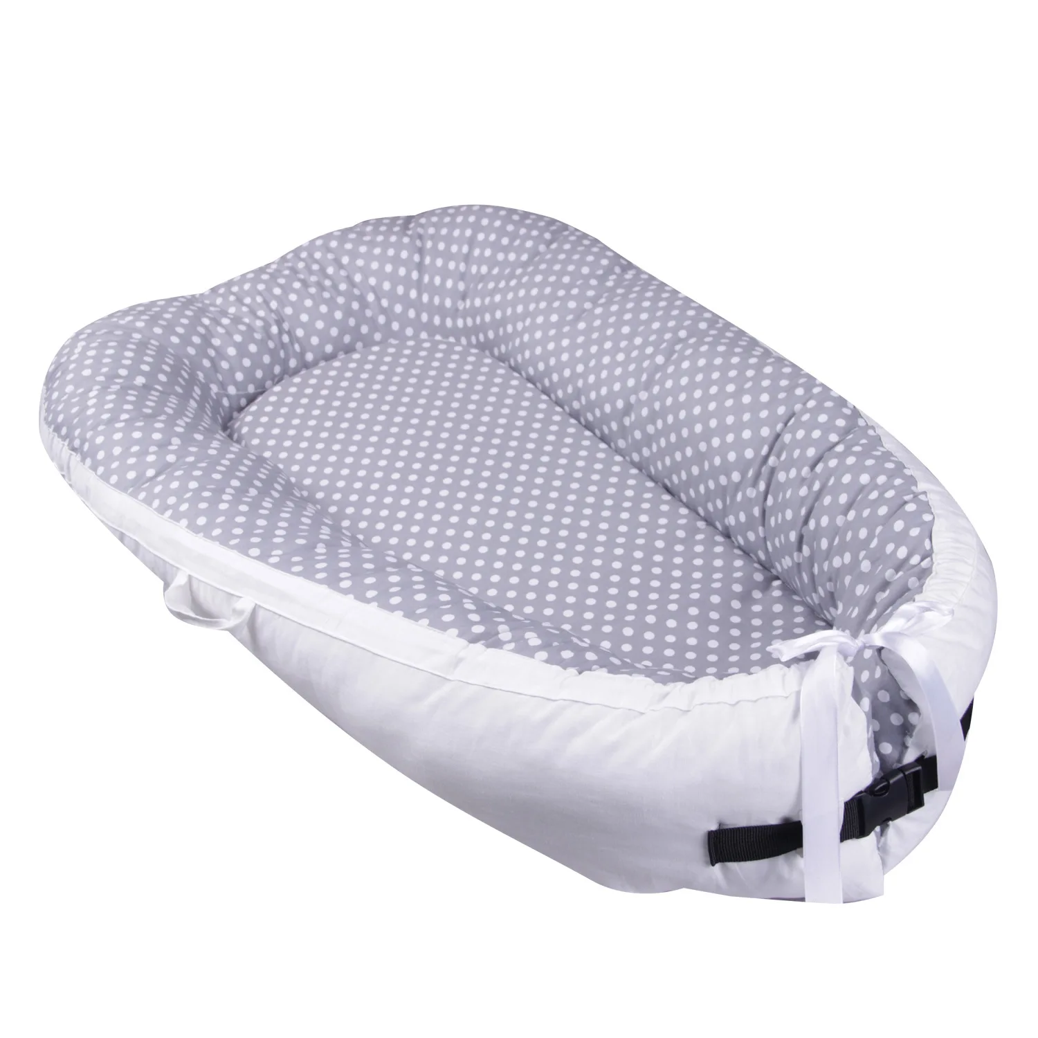 Newborn bionic bed American crib bed removable and washable quilt baby isolation bed