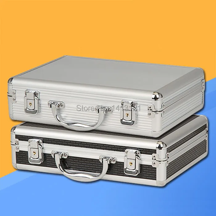 free shipping Portable aluminum toolbox instrument case medicine