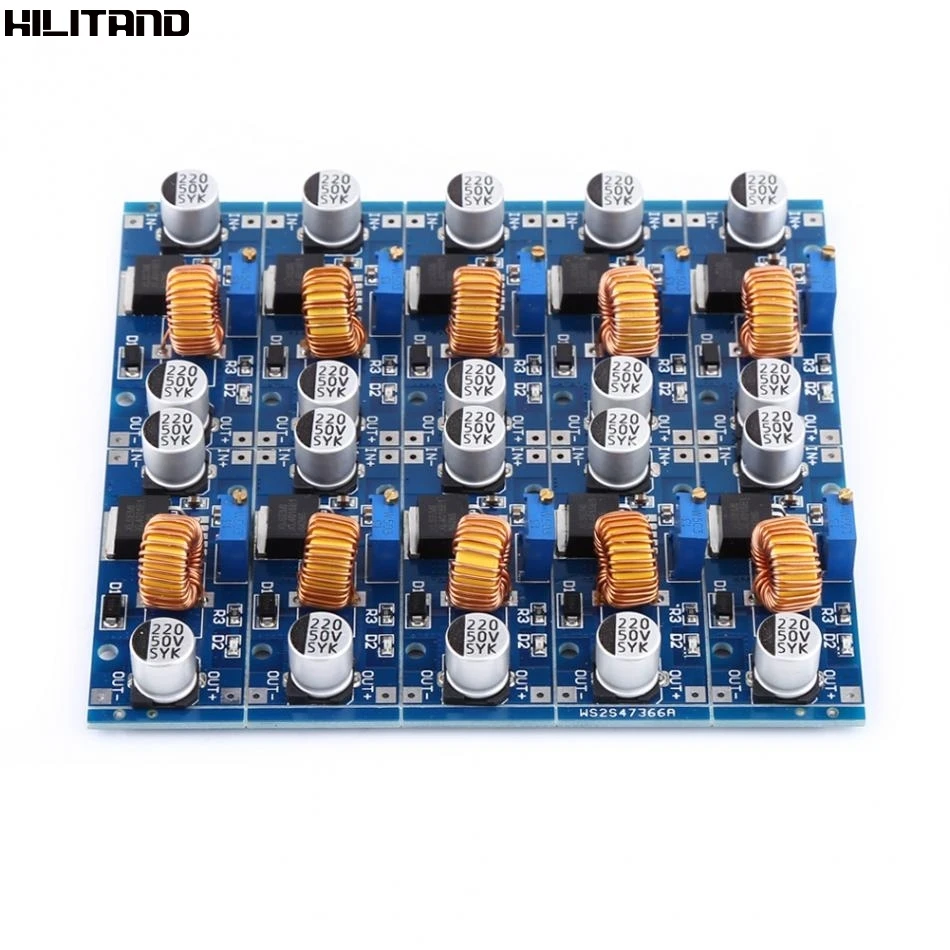 

10PCS 5A XL4015 DC-DC Step Down Adjustable Power Supply Module Lithium Charger Voltage Regulator Converter