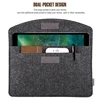 New Fashion Slim Wool Felt Tablet Sleeve Bag For ipad Air 2 3 Case Pro 9.7 10.5 11 2017 2022 Cover For Huawei Samsung Lenovo tab ► Photo 2/6