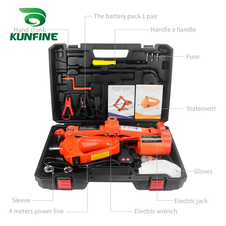 2T electric scissor jack &Electric wrench set 382-1 (11)