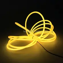 10 Meters 5.0mm LED Strip Neon thread Flexible Neon Glow Light EL Wire Rope Tube For Car,Garden,Party Decoration+DC5V USB Driver