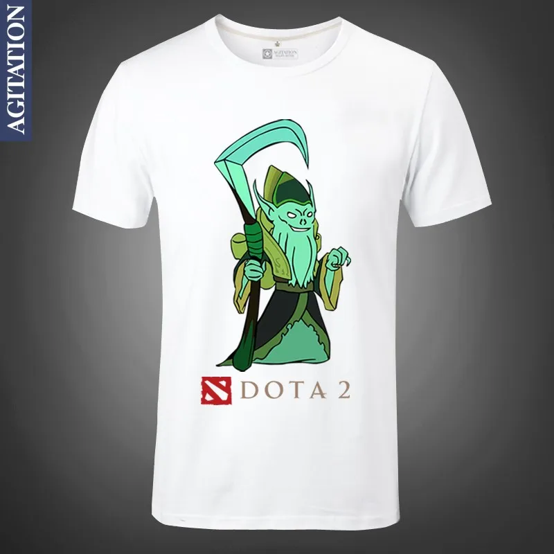Intelligence Hero Rotund'jere Necrolyte NEC Print Original Design Dota2 Dota 2 Cotton Casual Tshirt T shirt TEE FREE SHIPPING | Мужская