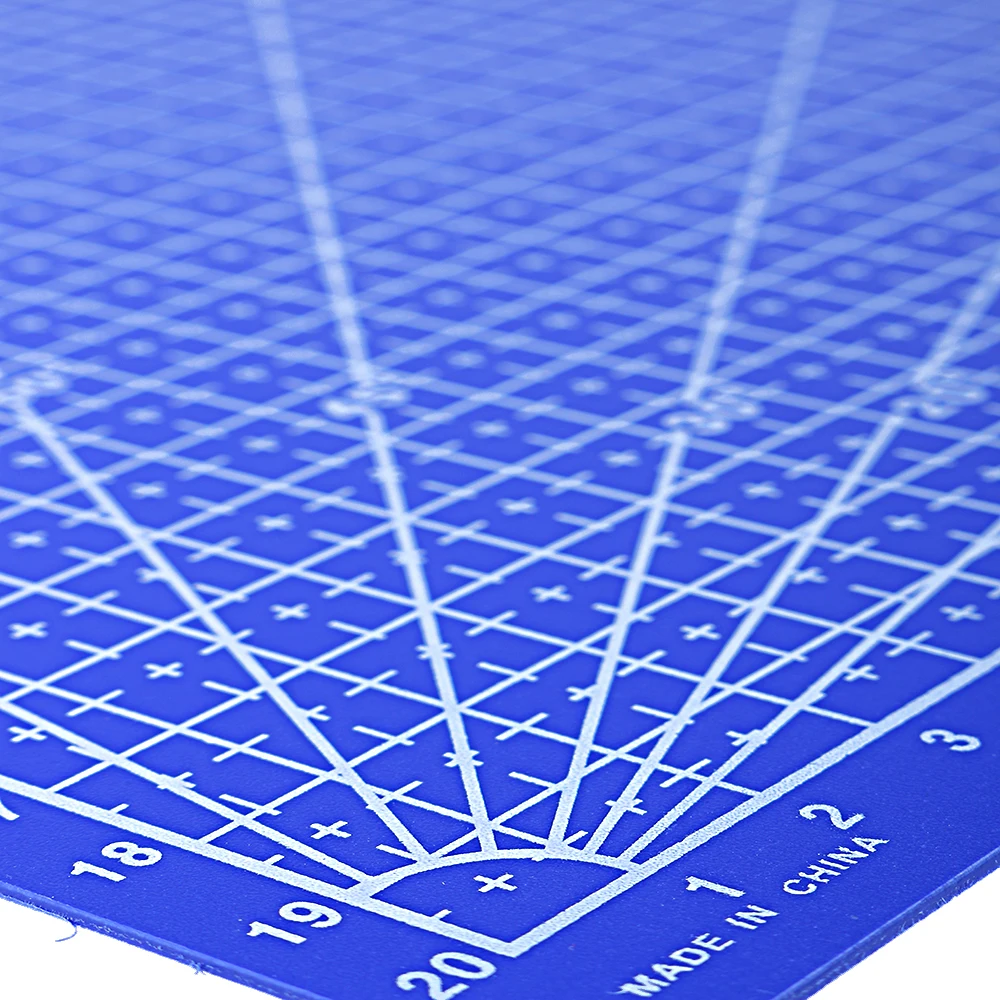 1 шт. A4 кожа бумага пластиковый режущий мат принт сетки линии шкальный диск ремесло инструмент Школьный набор канцелярских принадлежностей наборы