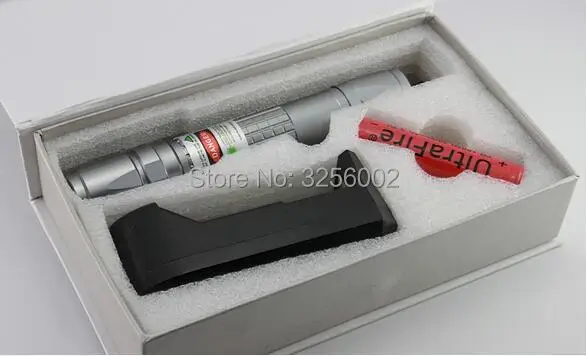 

Super Powerful Military 50000m 50W 532nm Green Laser Pointer Flashlight Light Burning Match,Burn Cigarettes+Gift Box Hunting