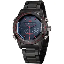 2016 fashion brand design digital LED man male classic clock army cool sport military wrist quartz business gift watch 066