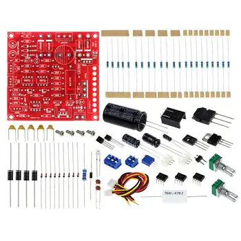 

0-30V 2mA-3A DC Regulated Power Supply DIY Kit Continuously Adjustable Current Limiting Protection for Lab Teaching