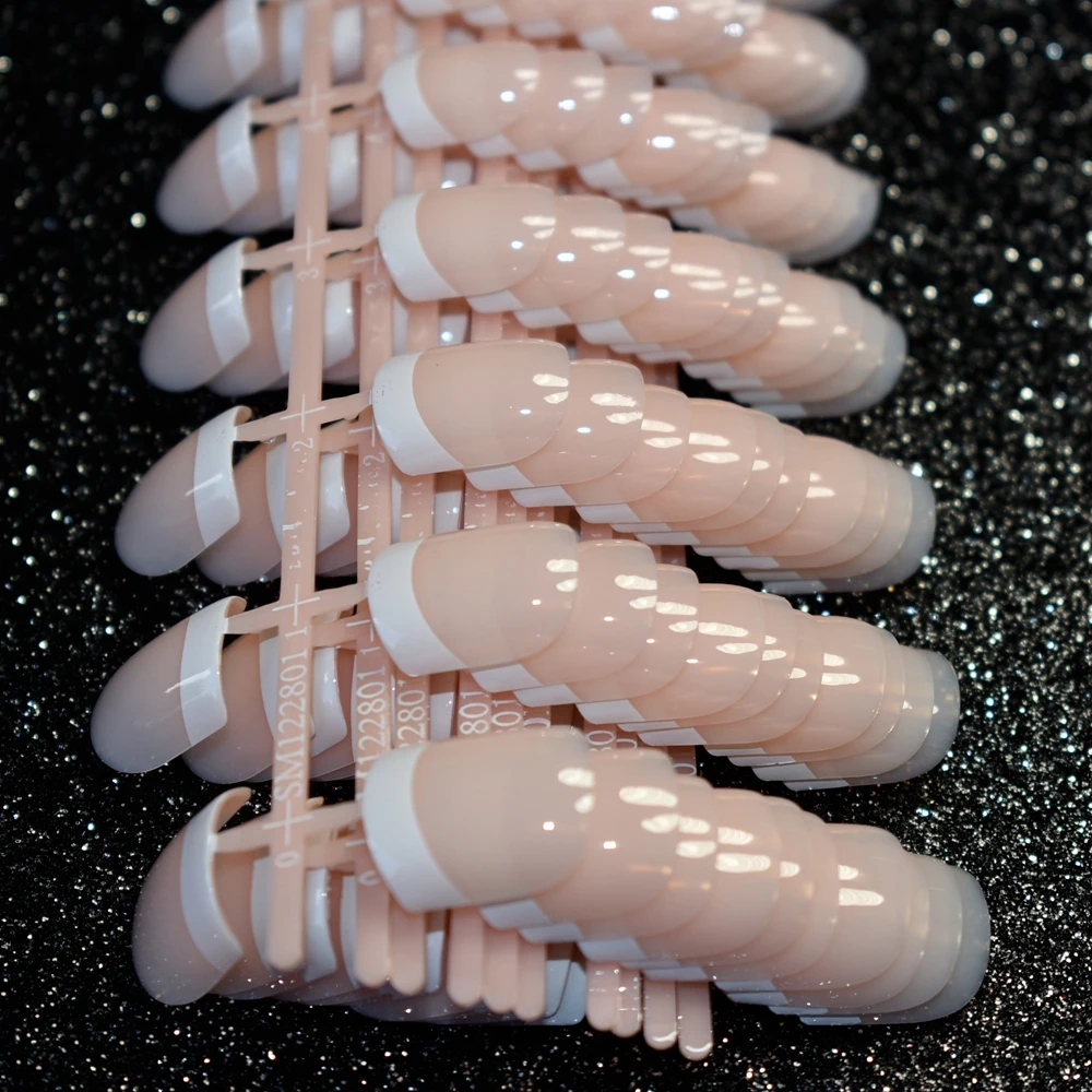 Buy 10Pcs Artificial Fake Nail Tips Clear Natural