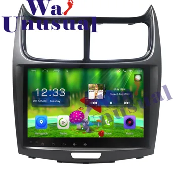 

9 Inch Android 6.0 Car Video Player For Chevrolet Sail 2010-2014 GPS Navigation with WIFI BT 3G 1024*600 Quad Core16G Free Maps
