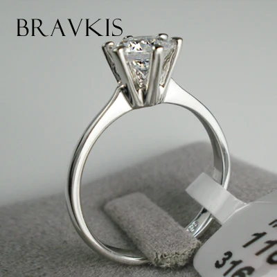 Кольцо обручальное с кристаллами для женщин BJR0012B|ring bands for women|ring bandengagement ring |