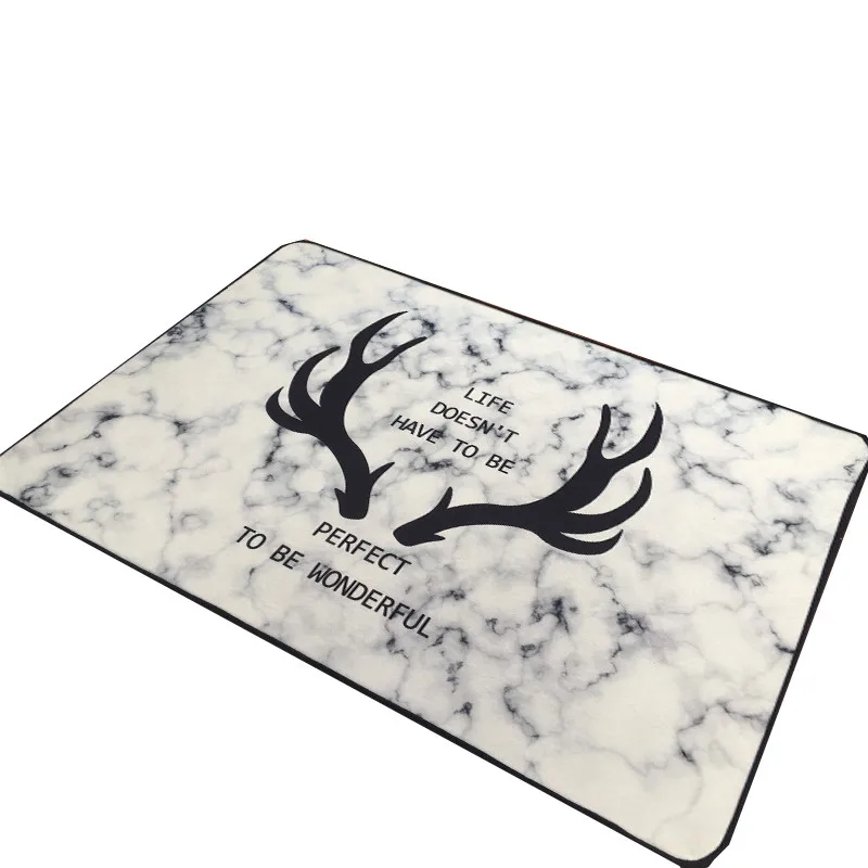 Nordic Style Elk Forest Small Fresh Shield Carpet Living Room Carpet Sofa Bedroom Bed Linen Tatami Yoga Mat M1609