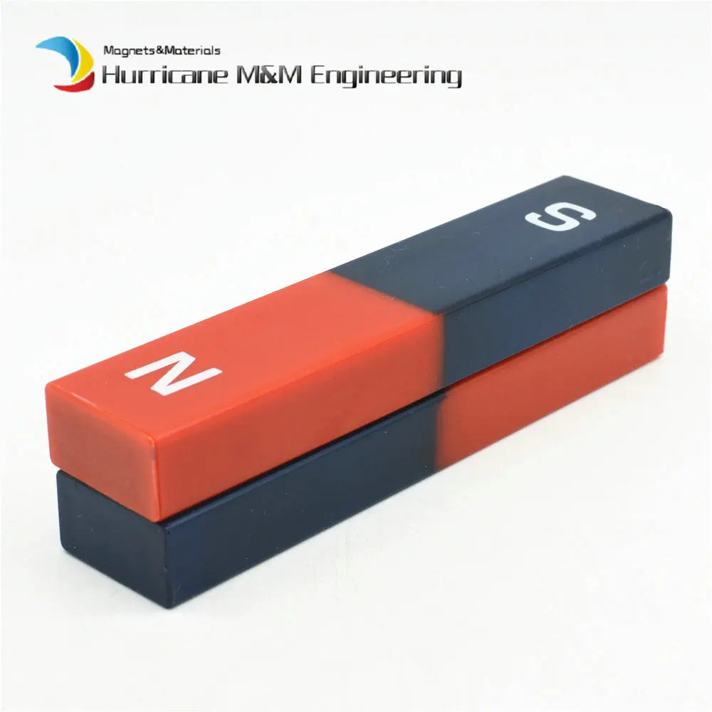 Магнитный обучающий магнитный инструмент магниты типа бар 100x22x12 мм с пластиковой