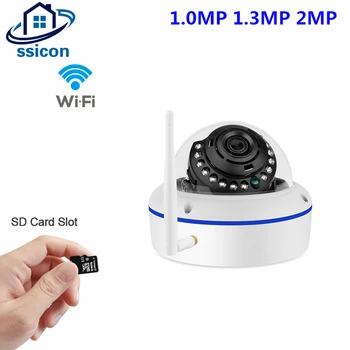 

SSICON 2.0MP Metal Dome Wireless IP Camera WIFI 3.6mm Lens P2P Onvif Home Security IP Camera Wi-fi Support 64G SD Card