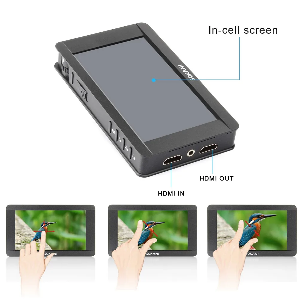 productimage-picture-sokani-sk-5-5-4k-signal-support-touch-screen-1920-x-1080-hdmi-on-camera-lcd-field-camera-video-monitor-for-sony-panasonic-canon-nikon-fujifi-97542