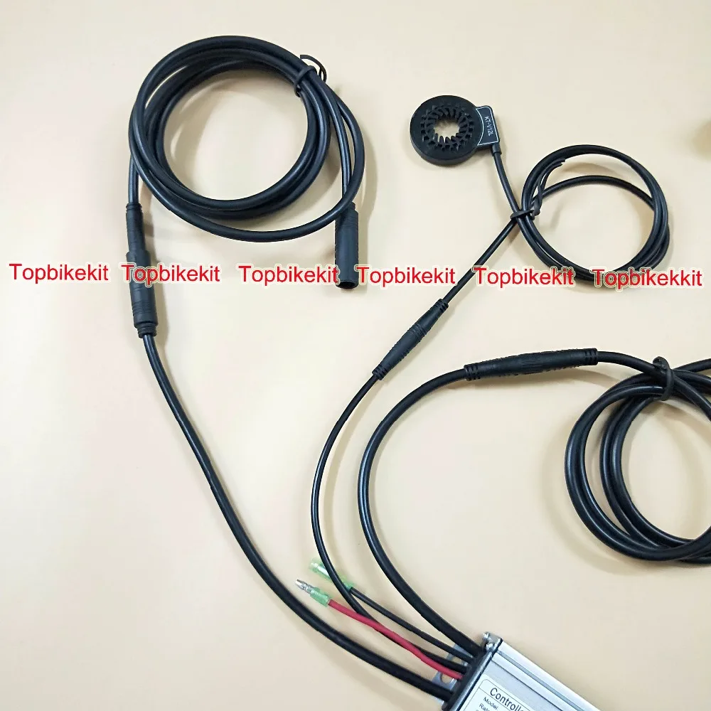 Ebike-Controller-Kit 24-V250W-36V-250W-KT-Torque-Simulation-Sine-Wave-Controller +LCD3LCD8H+Throttle+PAS+Brake+extend cable (5)