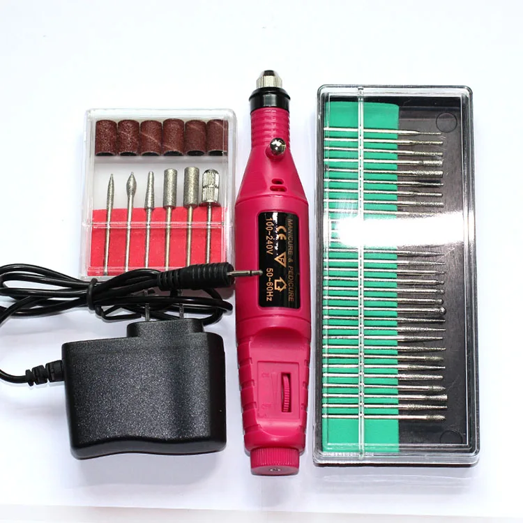 

36 Bits Drill Set Carving Bit Set Power Drill Set Manicure Machine Accessories Nail Shaping Tools Acrylic Gel Remover Nail Files