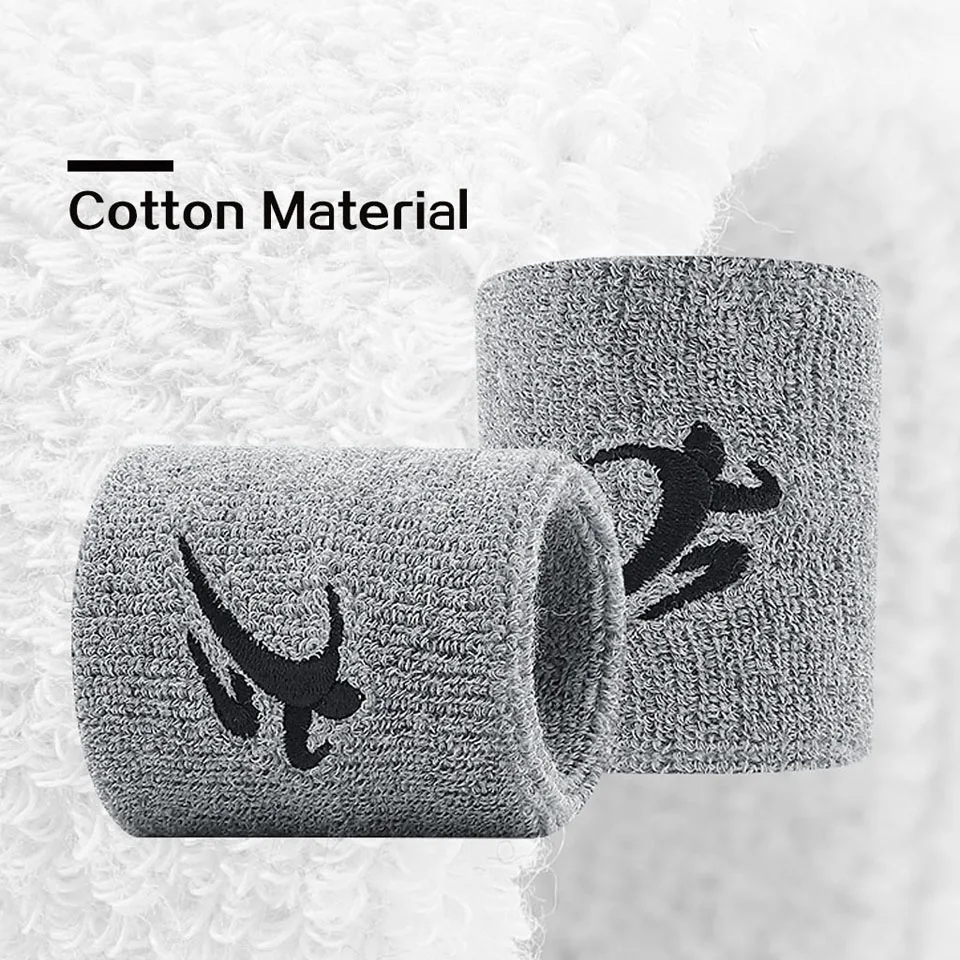 Wrist Sweat Wristbands Wrist Sweatband 1Pcs Wrist Sweatband Tennis Sport Wristband Volleyball Gym Wrist Brace Support Sweat Band Towel Bracelet Protector 8.5cm*7.5cm