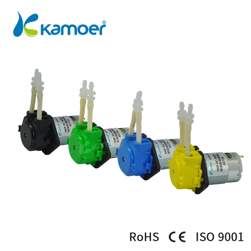 Kamoer NKP Микро перистальтический насос дозирования воды с 3 V/6 V/12 V/24 V DC мотором BPT трубки 6-в упаковке