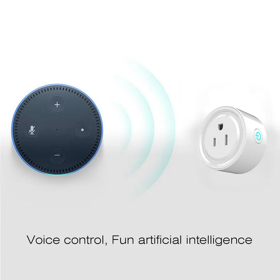 

5PCS Mini WiFi Smart Remote Control Timer Plug Switch Outlet US Plug Home Devices
