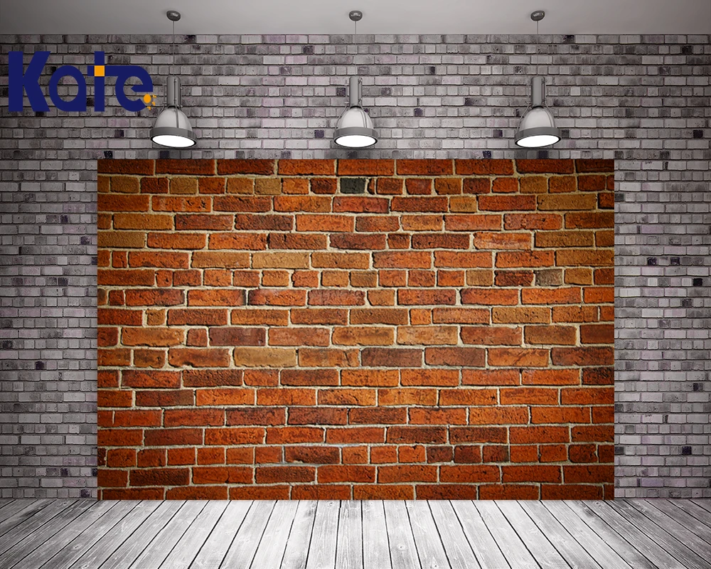 

5X7Ft(150X220Cm)Kate Custom Made Children Theme Baby Background Retro Brick Flooring Fondos Fotografia Wood Floor Backdrop