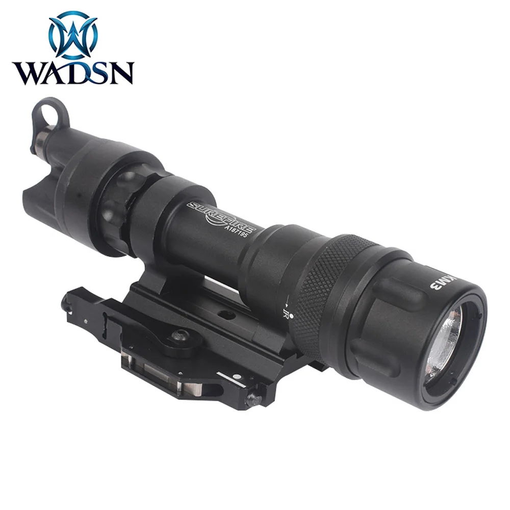 WADSN тактический фонарик SF M952V стробоскоп LED WEAPONLIGHT Airsoft Torches QD крепления Softair Scout Light