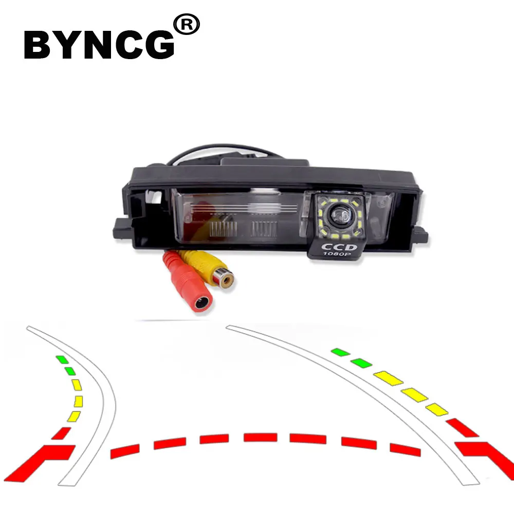 Интеллектуальная динамическая траектория треков камера заднего вида резервная обратная парковочная камера для Toyota RAV4 RAV-4 2000-2012