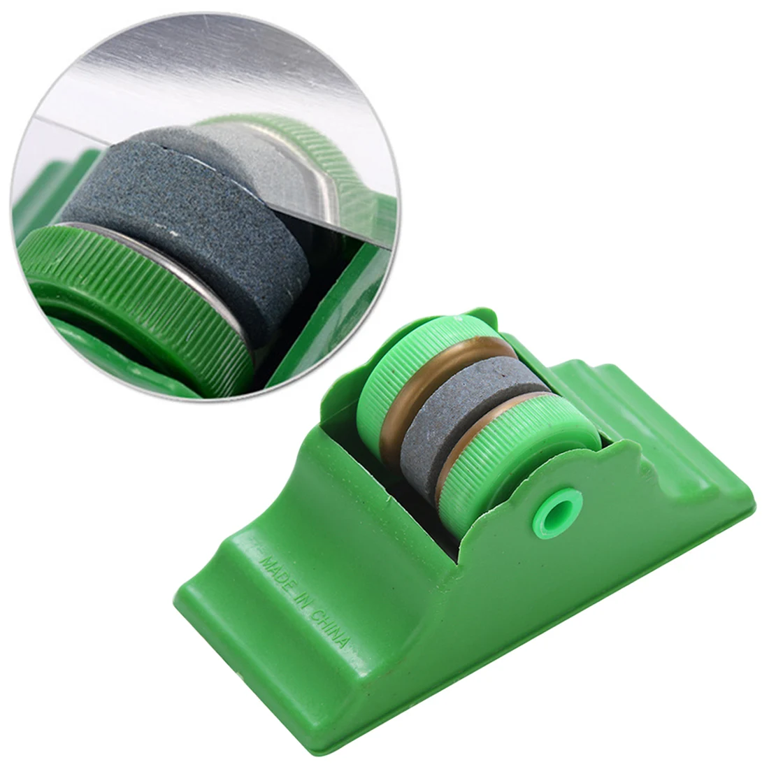 

Creative Quick Professional Diamond Circular Sharpening Stone Knives Diamond Plate Whetstone Cutter Grinder with base