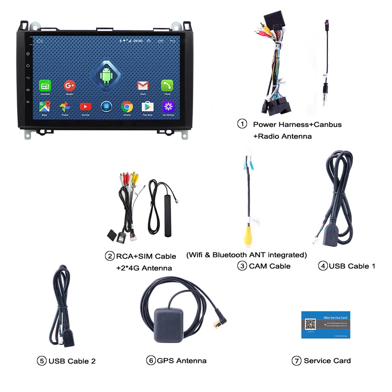 Cheap Android 8.0 2+32G 4G 3G WIFI 9 inch For Benz B200 B-class Viano Vito W639 W169 B170 W245 support steering wheel bottons control 5 Cheap Android 8.0 2+32G 4G 3G WIFI 9 inch For Benz B200 B-class Viano Vito W639 W169 B170 W245 support steering wheel bottons control 5