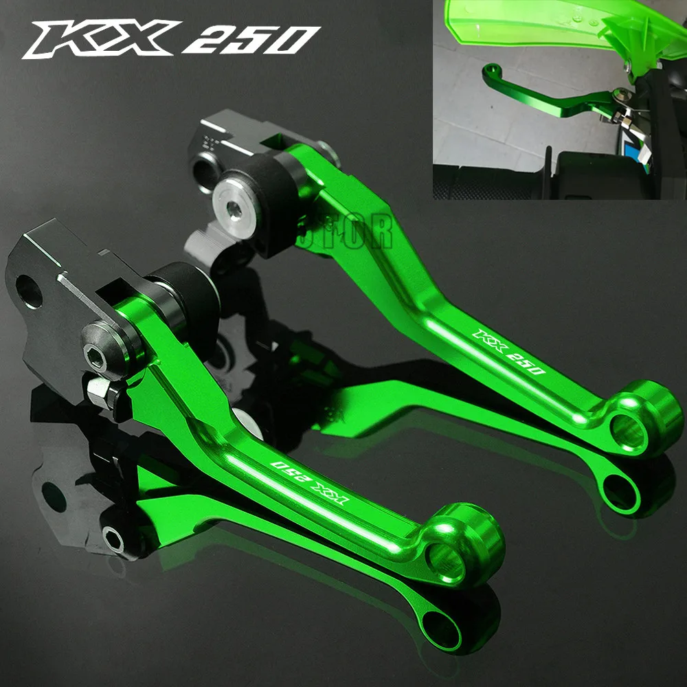 Алюминиевые рычаги сцепления поворотного тормоза для Kawasaki KX250 2000-2008 2019 KX 250 CNC |
