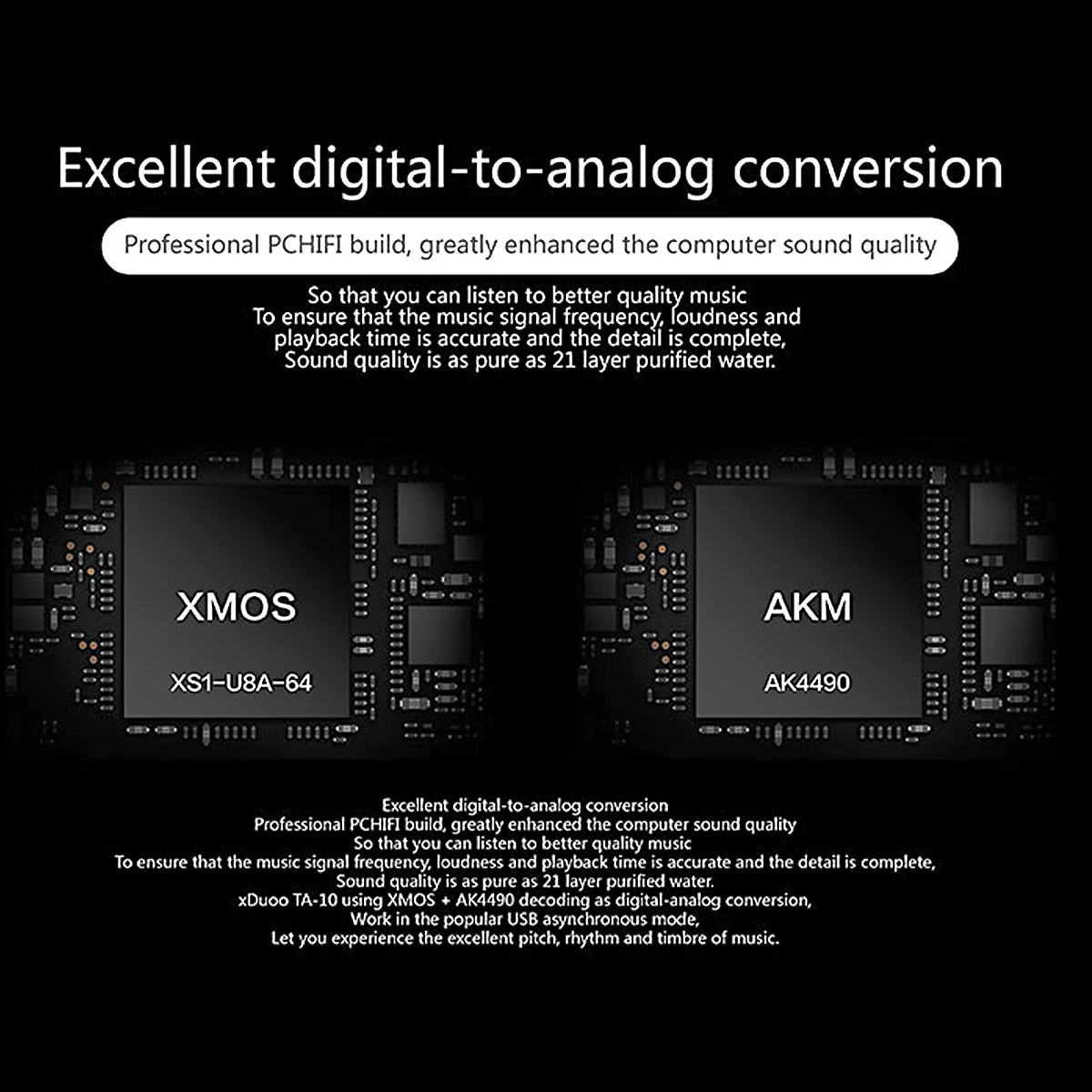 Xduoo TA-10 AK4490 XMOS USB DSD DAC 12AU7 Tube Headphone Amplifier AUX Input Digital Interface High Performance Balanced Power Xduoo TA-10 AK4490 XMOS USB DSD DAC 12AU7 Tube Headphone Amplifier AUX Input Digital Interface High Performance Balanced Power