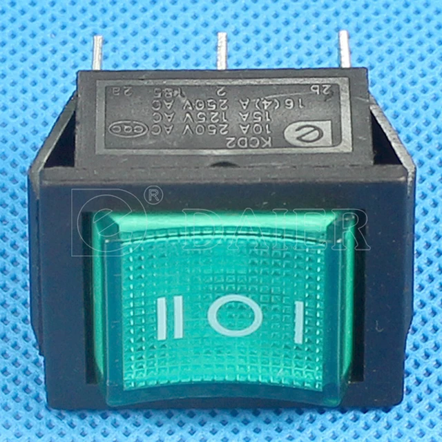 Interruptores basculantes de encendido y apagado, luz LED iluminada de 220V/12V, 6 pines, 20A, 125VAC, DPDT, interruptor de doble Polo de 3 posiciones con lámpara, 5 uds. Interruptores basculantes de encendido y apagado, luz LED iluminada de 220V/12V, 6 pines, 20A, 125VAC, DPDT, interruptor de doble Polo de 3 posiciones con lámpara, 5 uds.