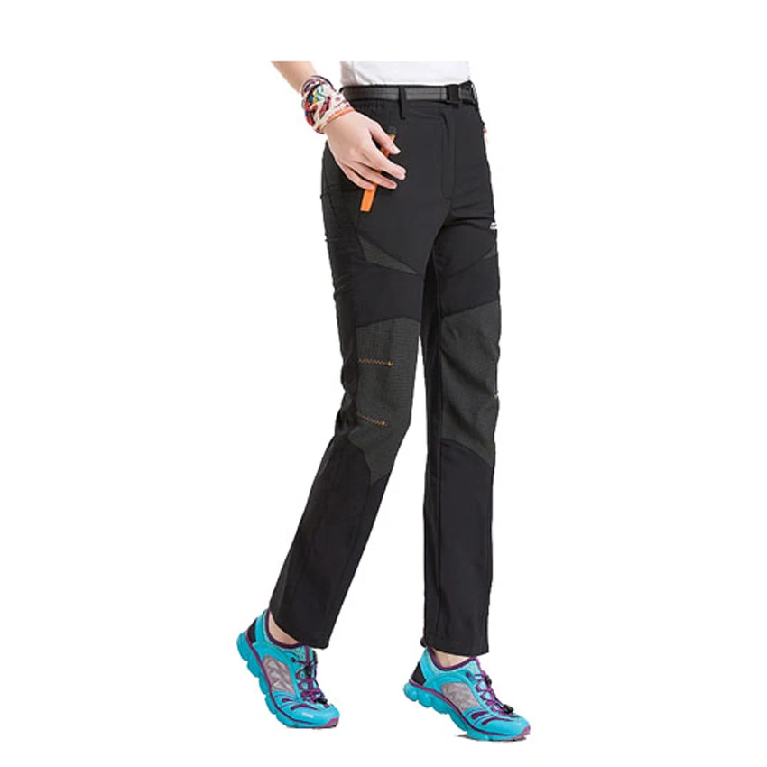 JACKSANQI nuevos de las mujeres de secado rápido pantalones de senderismo de verano impermeable de los deportes al aire libre senderismo Camping Pantalones Mujer Pantalones RA004