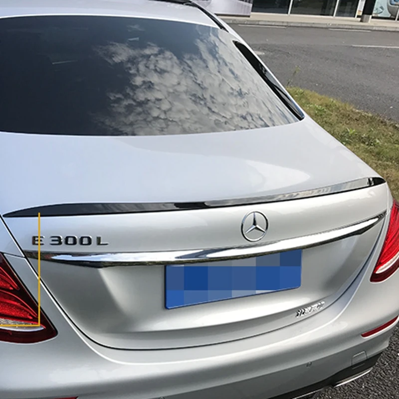 Спойлер для заднего крыла Mercedes-Benz W213 E-class E200 E220 E250 E300 2016 2017 АБС-пластик стиль E63
