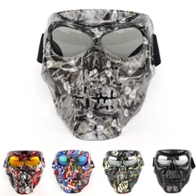 Motocross Face Devil Mask Outdoor Sport Motorbike Riding Racing Dustproof Off-road Devil Mask Motorcycle goggle футболка print bar hit the road devil