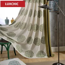 High Quality Wintersweet Yellow Linen Curtains for Bedroom Elegant Living Room Curtains Window Drapes Blinds Fabric Custom Made