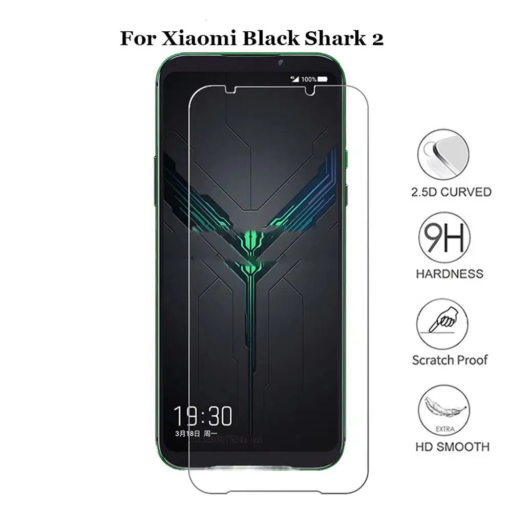 Для Xiaomi Black Shark2 закаленное стекло 9H 2.5D Премиум Защитная пленка для экрана Shark 2 |