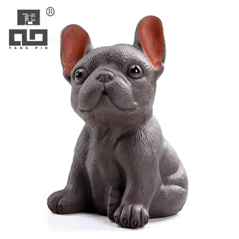 

TANGPIN yixing purple clay tea pets dog cute zisha teapets tea accessories