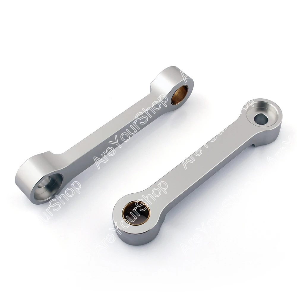 Areyourshop мотоцикл снижение ссылки с ЧПУ хром черный для Kawasaki EX250 1986-2007 Мото Скутер аксессуар Areyourshop мотоцикл снижение ссылки с ЧПУ хром черный для Kawasaki EX250 1986-2007 Мото Скутер аксессуар