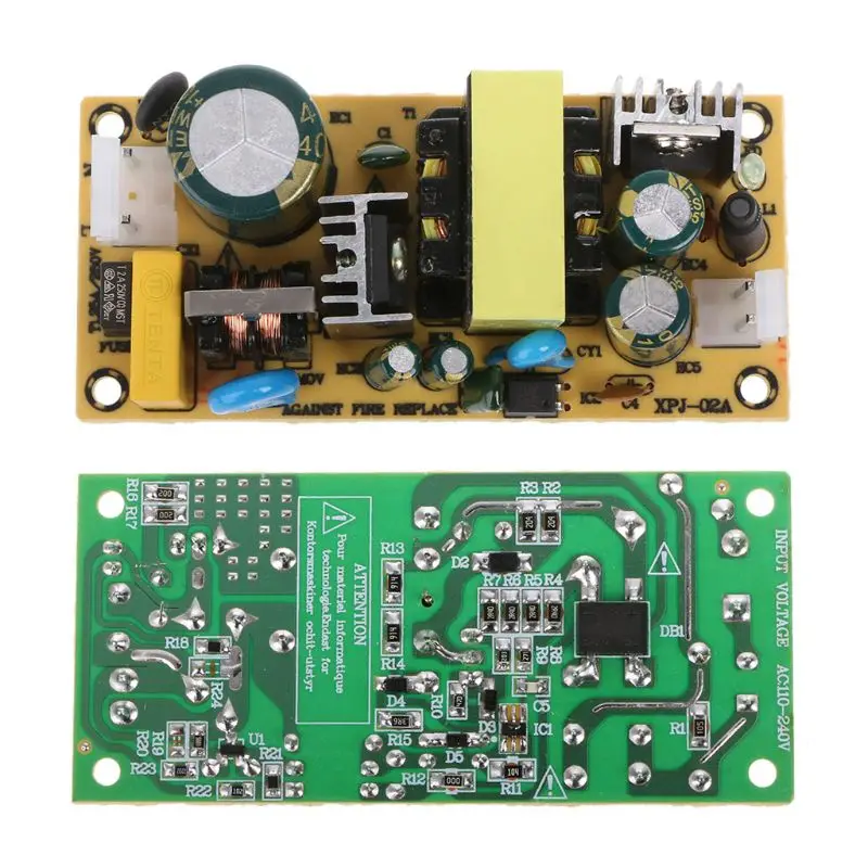 

AC-DC 12V 3A 36W Switching Power Supply Module Naked Circuit 220V To 12V Board