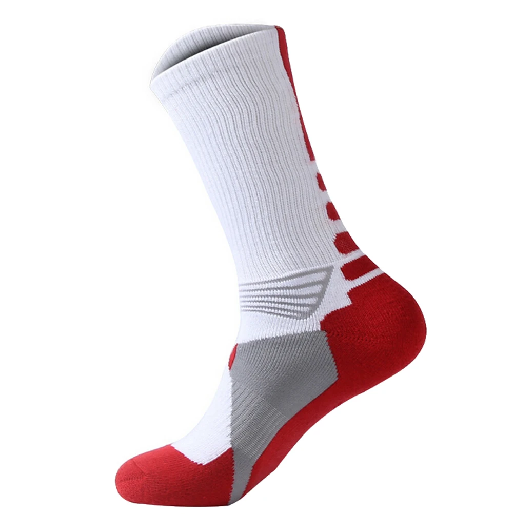 

HOT 1 pair Men Women Riding Basketball Socks New Unseix Breathable Bicycle Footwear