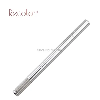 High Quality Golden permanent makeup eyebrow tattoo manual pen needle blade pen Tebori Pen Microblading pen 1 item image