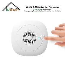 ЕС вилка Портативный Керамический генератор озона 2 в 1 дезодорант для домашних животных дома туалет