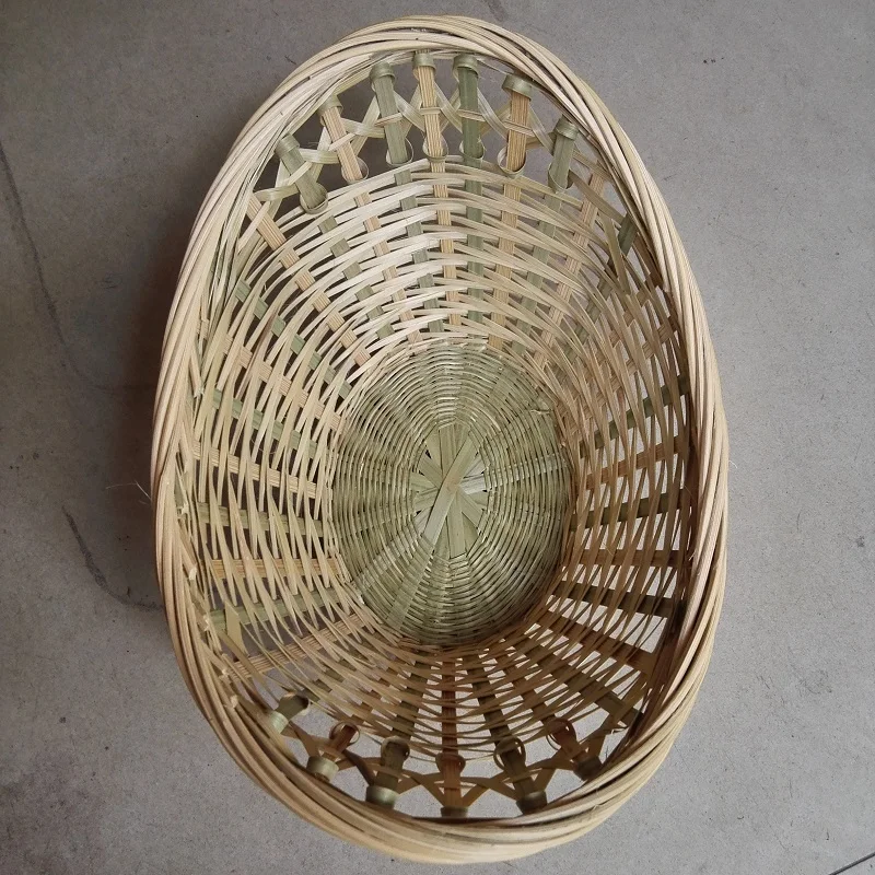 Бамбуковый Плетеный ротанговый абажур ручной работы в форме обуви золотой слиток абажур азиатская деревенская китайская лампа дизайн
