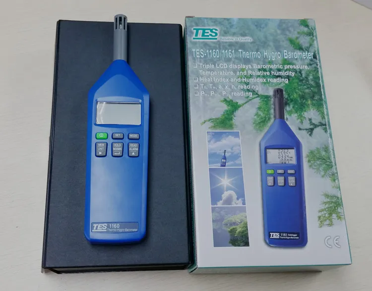 TES-1161 Thermo / Hygro Barometer Humidity Temperature Meter