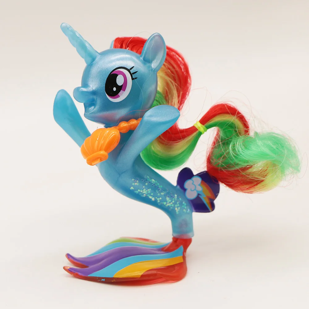 ПВХ фигурки лошади дружба Волшебная принцесса Луна Селестия Радуга тире единорог игрушки куклы для девочек детские игрушки