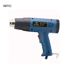 Ремонт горячего воздуха высокомощный цифровой дисплей термоусадочный Автомобиль Фольга пистолет для обжига Промышленный Портативный телефон