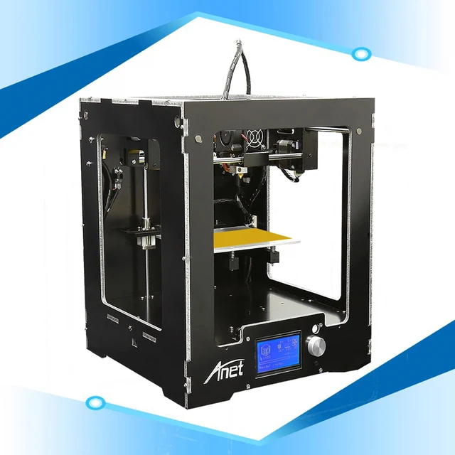 Best Price Anet A3S High Accuracy Assembled 3D Printer Machine Aluminum Composite Panel 3d Printer Machine Shenzhen 3d House Printer 